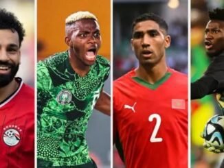 African national football players celebrating historic World Cup 2026 performances after multiple teams reached the knockout stage.