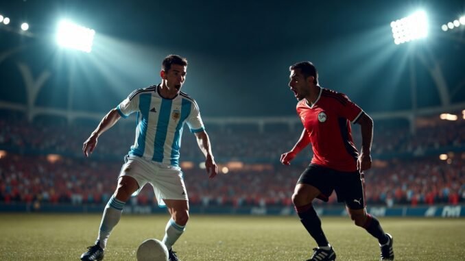 Argentina vs Egypt - Messi vs Salah World Cup 2026 Lionel Messi and Mohamed Salah ahead of Argentina vs Egypt FIFA World Cup 2026 Round of 16