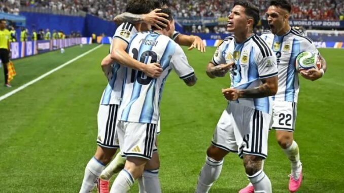 Argentina vs Switzerland World Cup 2026 Quarterfinal Preview Argentina and Switzerland players competing before the FIFA World Cup 2026 quarterfinal match.