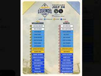 Ryan Braun and Brewers alumni arrive for the Legends Game celebration