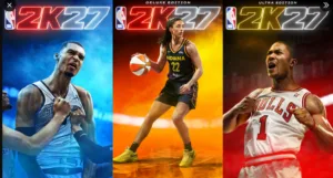 Caitlin Clark and Derrick Rose featured on NBA 2K27 special edition covers