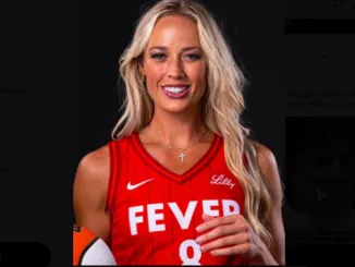 Sophie Cunningham playing for Indiana Fever during WNBA regular season