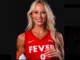 Sophie Cunningham playing for Indiana Fever during WNBA regular season