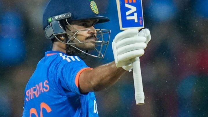 England captain Harry Brook and India captain Shreyas Iyer ahead of the first T20I at Chester-le-Street.