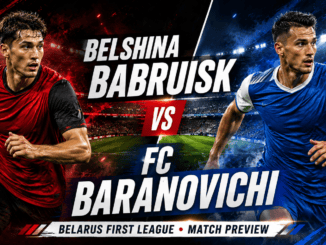 FC Belshina Babruisk vs FC Baranovichi Belarus First League match preview.