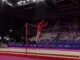 Gabriel Langton performs high bar routine before unfortunate competition fall