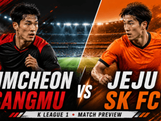 Gimcheon Sangmu FC vs Jeju SK FC K League 1 match preview at Gimcheon Stadium.