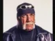 Hulk Hogan celebrating after winning a championship in WWE