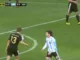 Thomas Muller challenges Lionel Messi during the 2010 FIFA World Cup quarterfinal