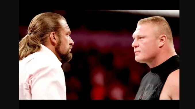 Triple H appearing on WWE Raw before SummerSlam event